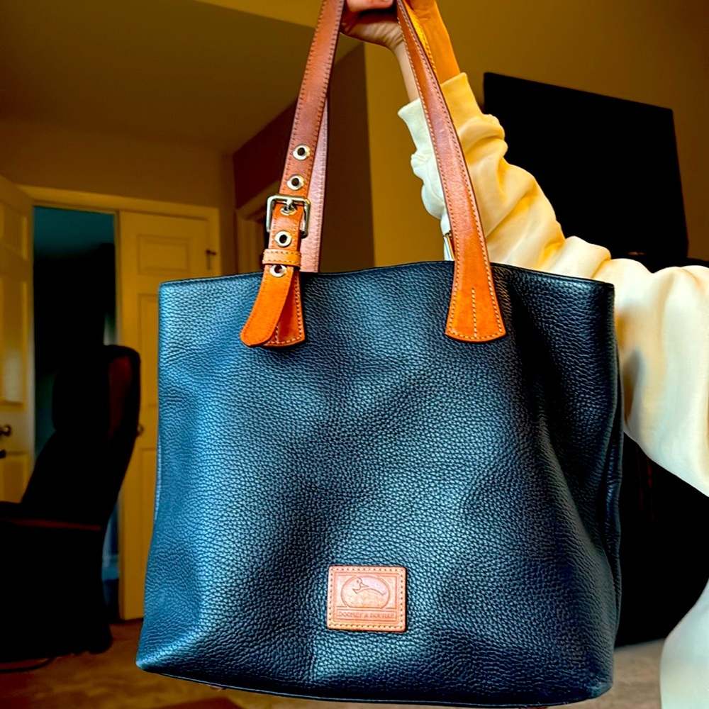 Donnie&Bourke Leather tote bag